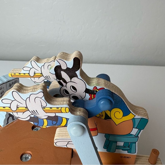 Disney Mickey and friends the band concert disney 100 decades wooden pull toy - Picture 12 of 16